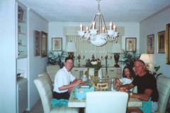 DinneratdadshouseDadJustinandShelby1